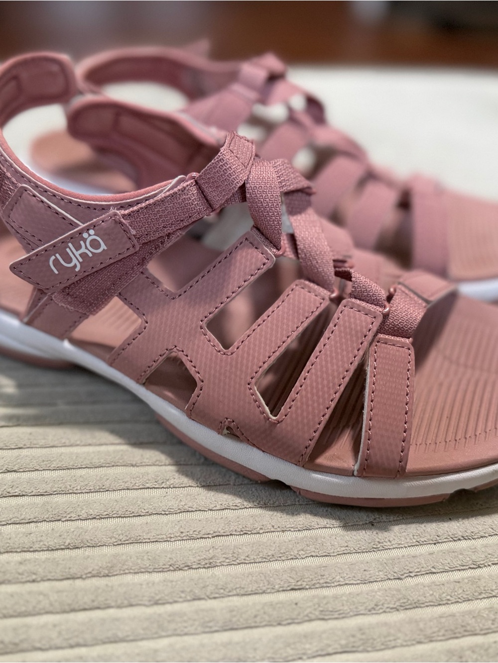 Ryka Dusty Rose Women's Strappy Sport Sandals